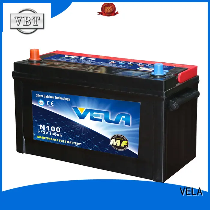 VELA durable car maintenance free battery vehicle 1