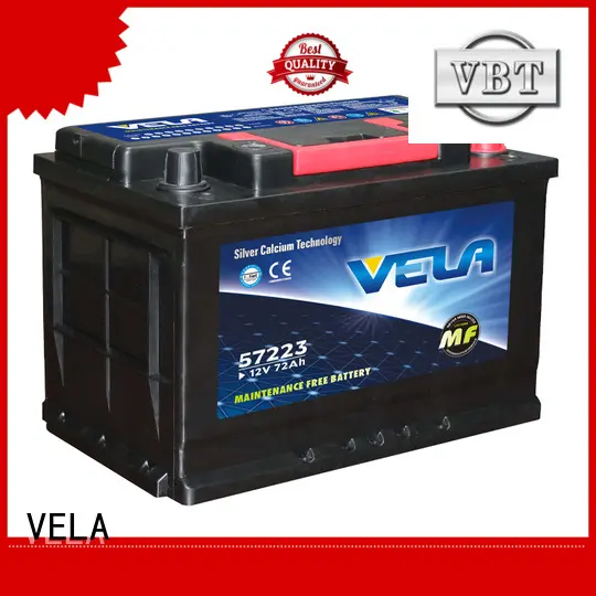 VELA high performance average car battery price excellent for automobile 1
