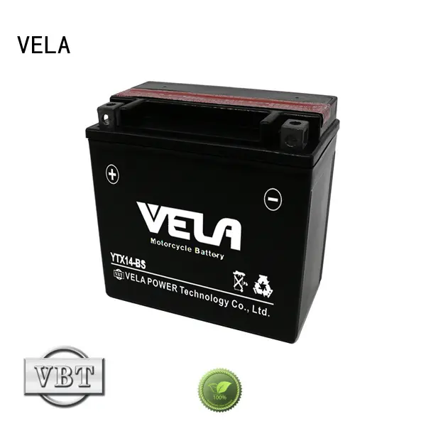 VELA dry cell motorcycle battery great for motorcycle industry 1
