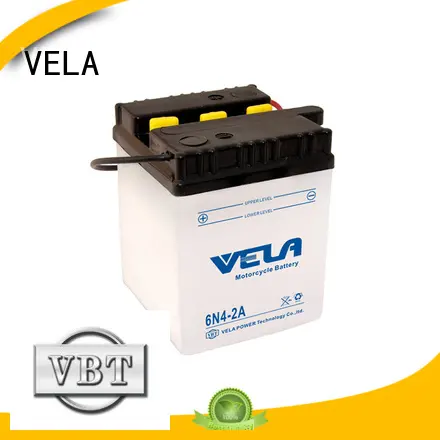 VELA professional lead acid motorcycle battery best for motorcycle industry 1