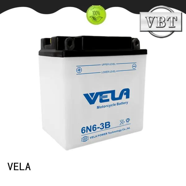 VELA professional lead acid motorcycle battery needed for motorcycle industry 1