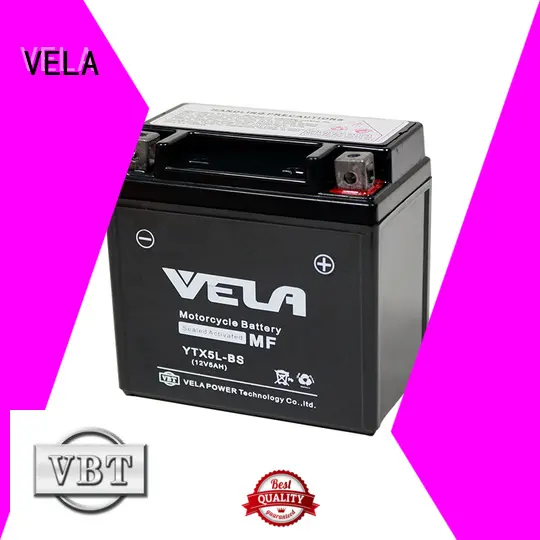 VELA sealed motorcycle battery great for autocycle 1