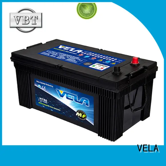 VELA durable heavy duty batteries popular for automobile 1