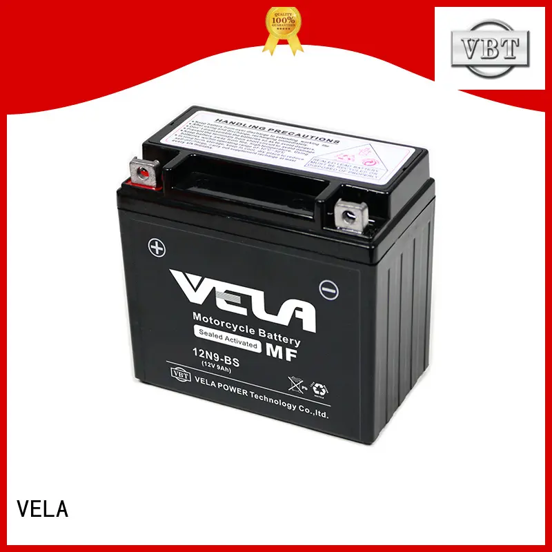 VELA sealed motorcycle battery excellent for motorbikes 1