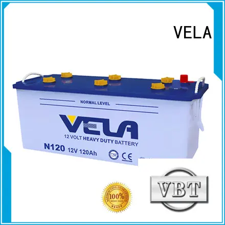 VELA truck battery best choice for automobile 1