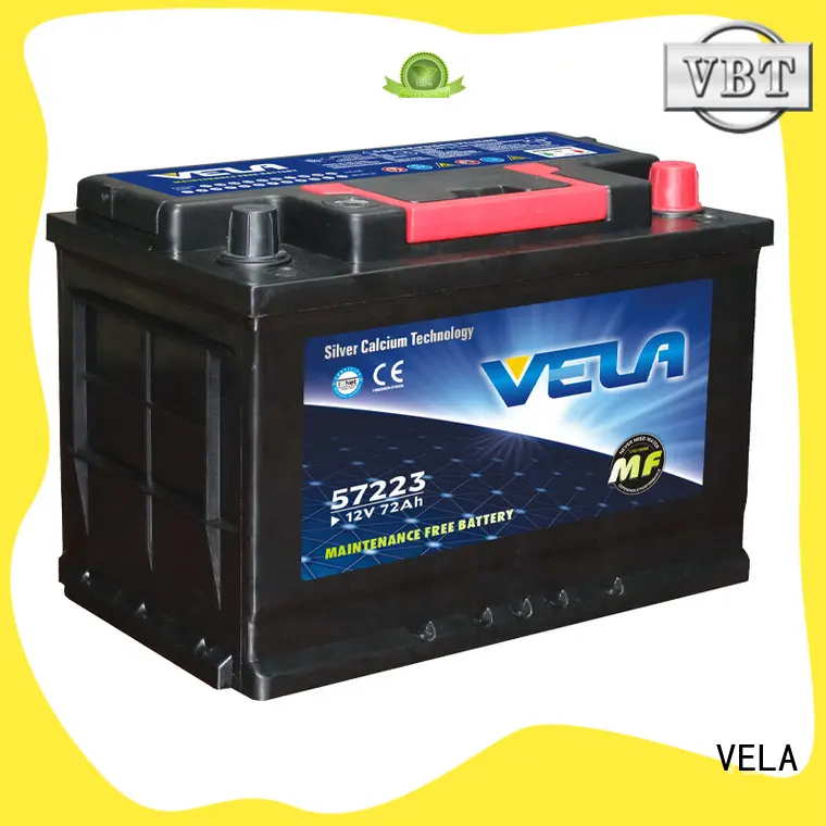 VELA best car battery widely employed for car industry 1