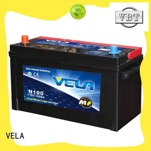 VELA dry cell car battery maintenance widely employed for vehicle 1