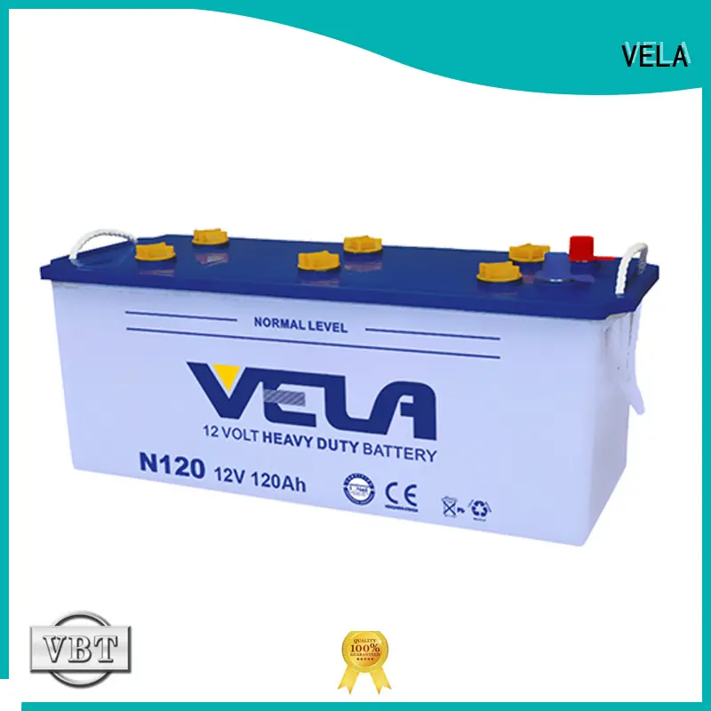 VELA reliable heavy duty motorcycle battery suitable for truck 1
