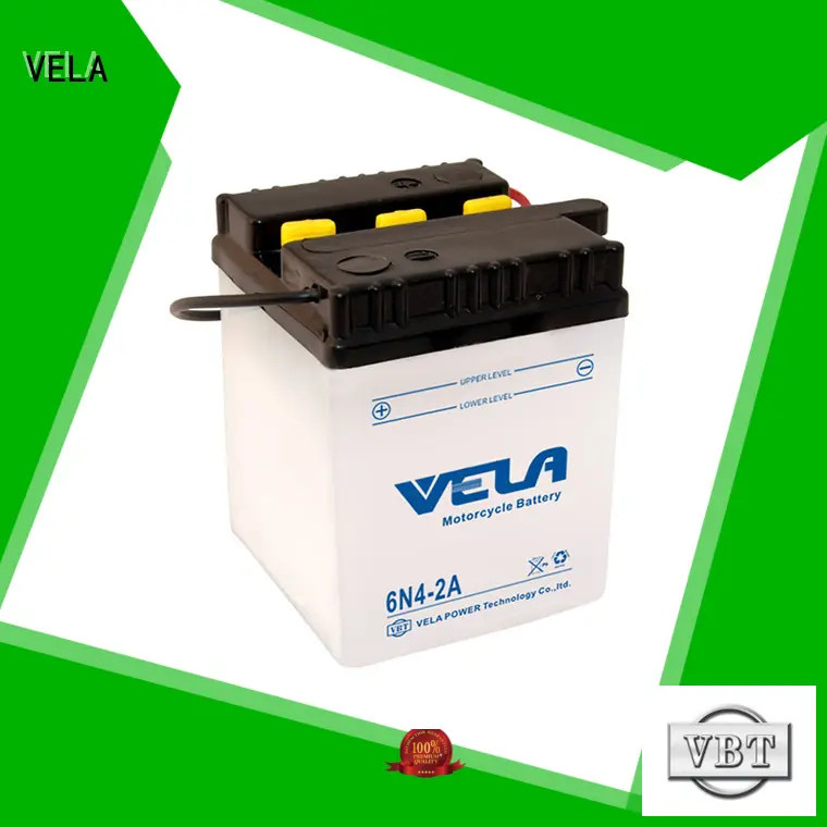 VELA reliable lead acid motorcycle battery motorbikes 1