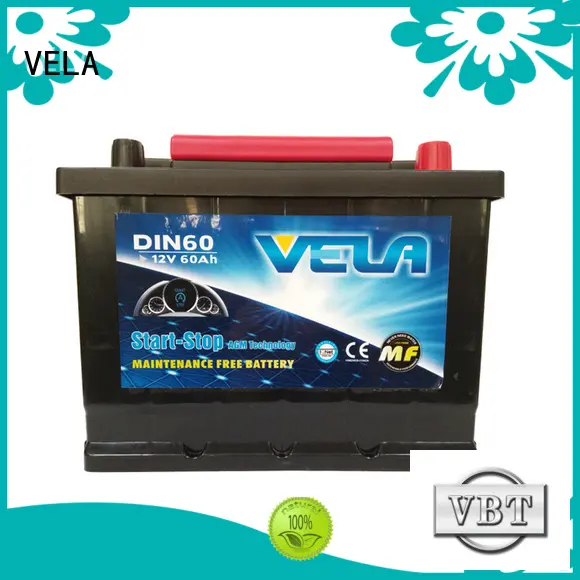 VELA advanced technology agm battery indispensable for automobile 1