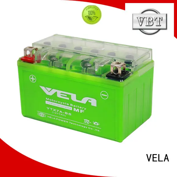 VELA durable motorcycle battery amp hours great for autocycle 1
