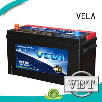 VELA car battery ah needed for car industry 1