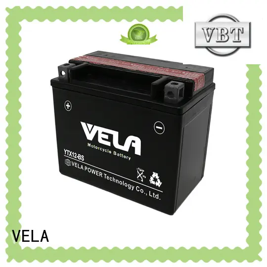 VELA convenient dry charged battery great for motorcycle industry 1
