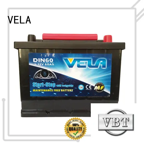 VELA agm car battery widely used for automobile 1