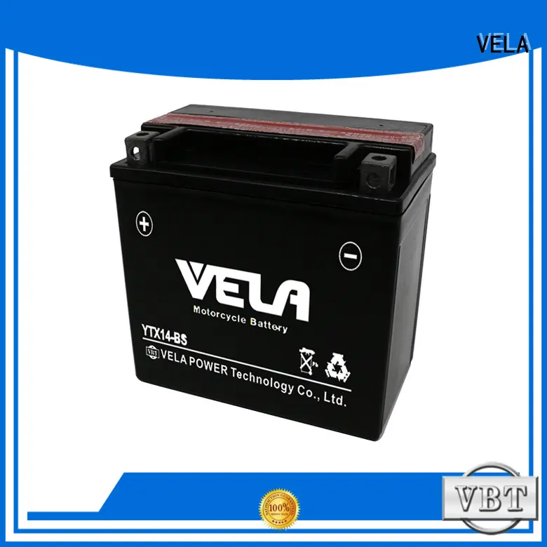 VELA best motorcycle battery brand widely applied for motorbikes 1