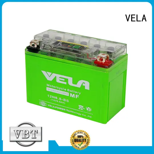 VELA environment friendly auto battery sale popular for motorcycle industry 1