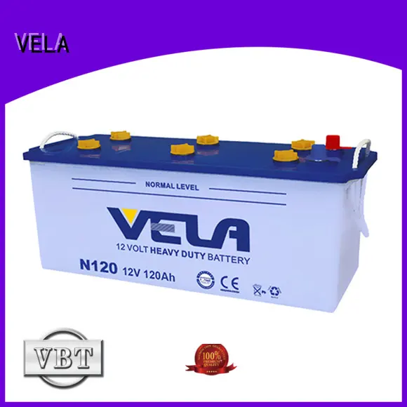 VELA reliable commercial truck batteries suitable for auto 1