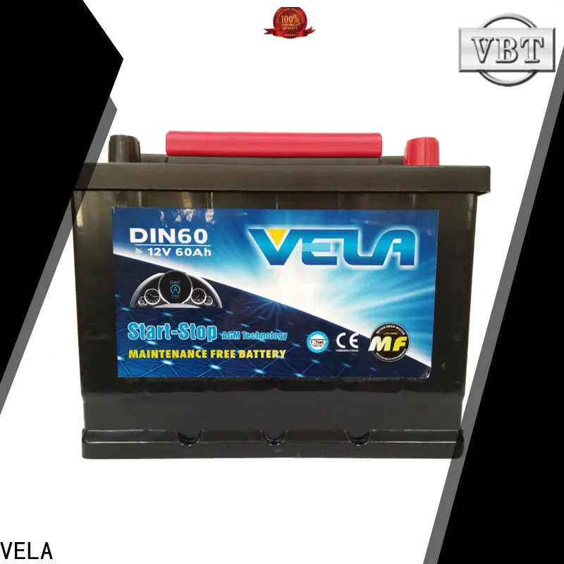 VELA professional best car batteries satisfying for car industry 1