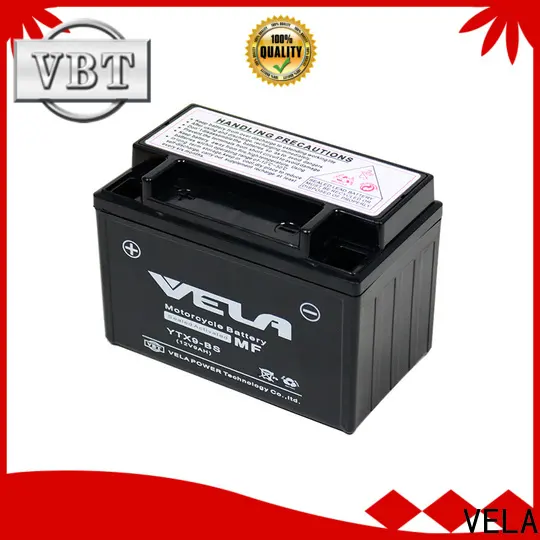 VELA high performance wet charged battery excellent for autocycle 1