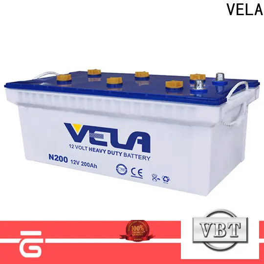 VELA high conductivity heavy duty motorcycle battery excellent for tractor 1