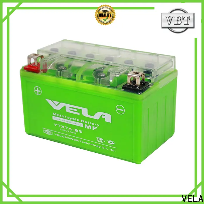 VELA small 12 volt motorcycle battery popular for motorcycle industry 1