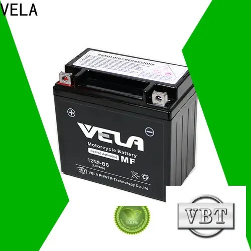 VELA use conveniently sealed motorcycle battery best for autocycle 1