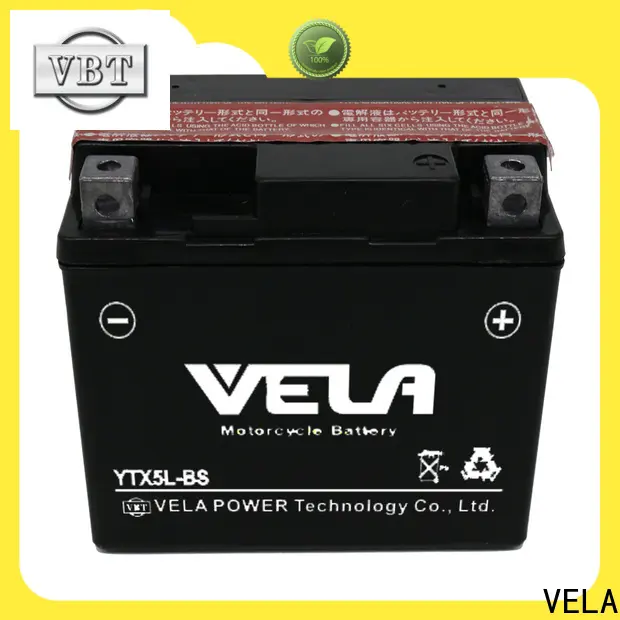 VELA high performance best motorcycle battery for harley widely applied for motorcycle industry 1