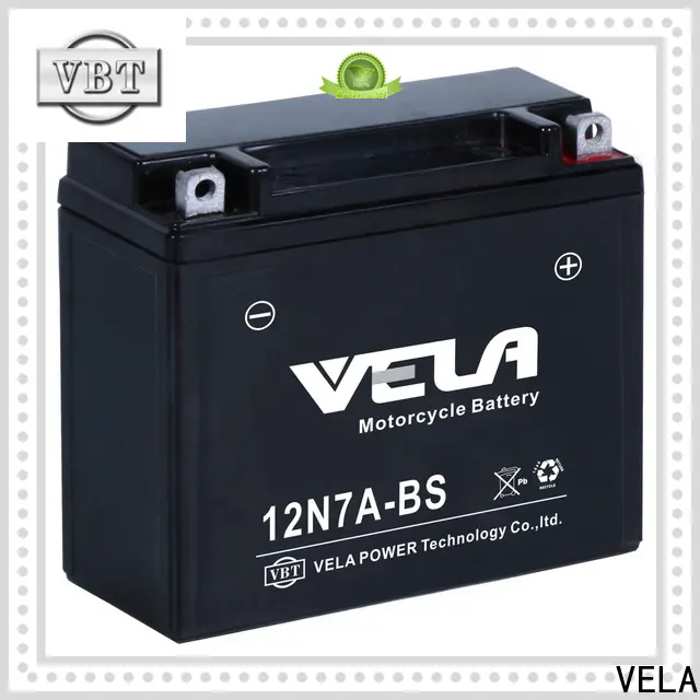 VELA longer cycle life maintenance free high performance motorcycle battery popular for motorcycle industry2 1