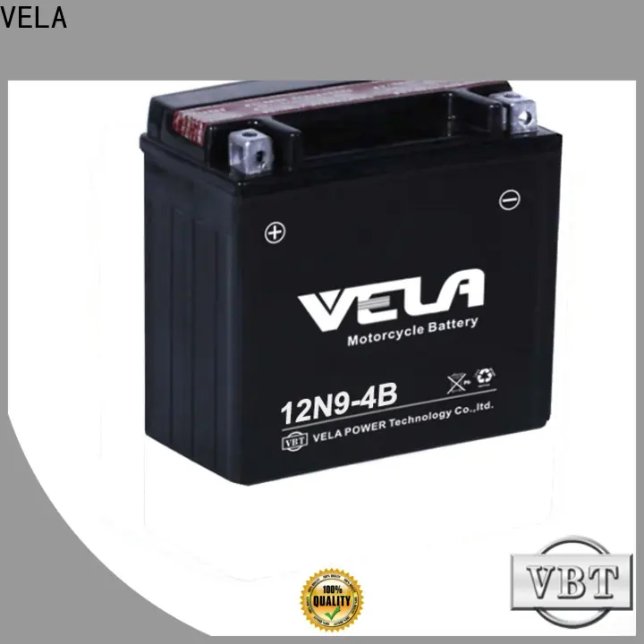 VELA longer cycle life maintenance free high performance motorcycle battery popular for motorcycle industry4 1