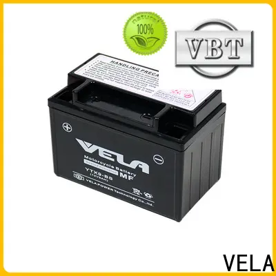 VELA maintenance free wet charged battery best for motorcycle industry 1