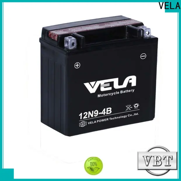 VELA high performance motorcycle battery types satisfying for motorcycle industry 1