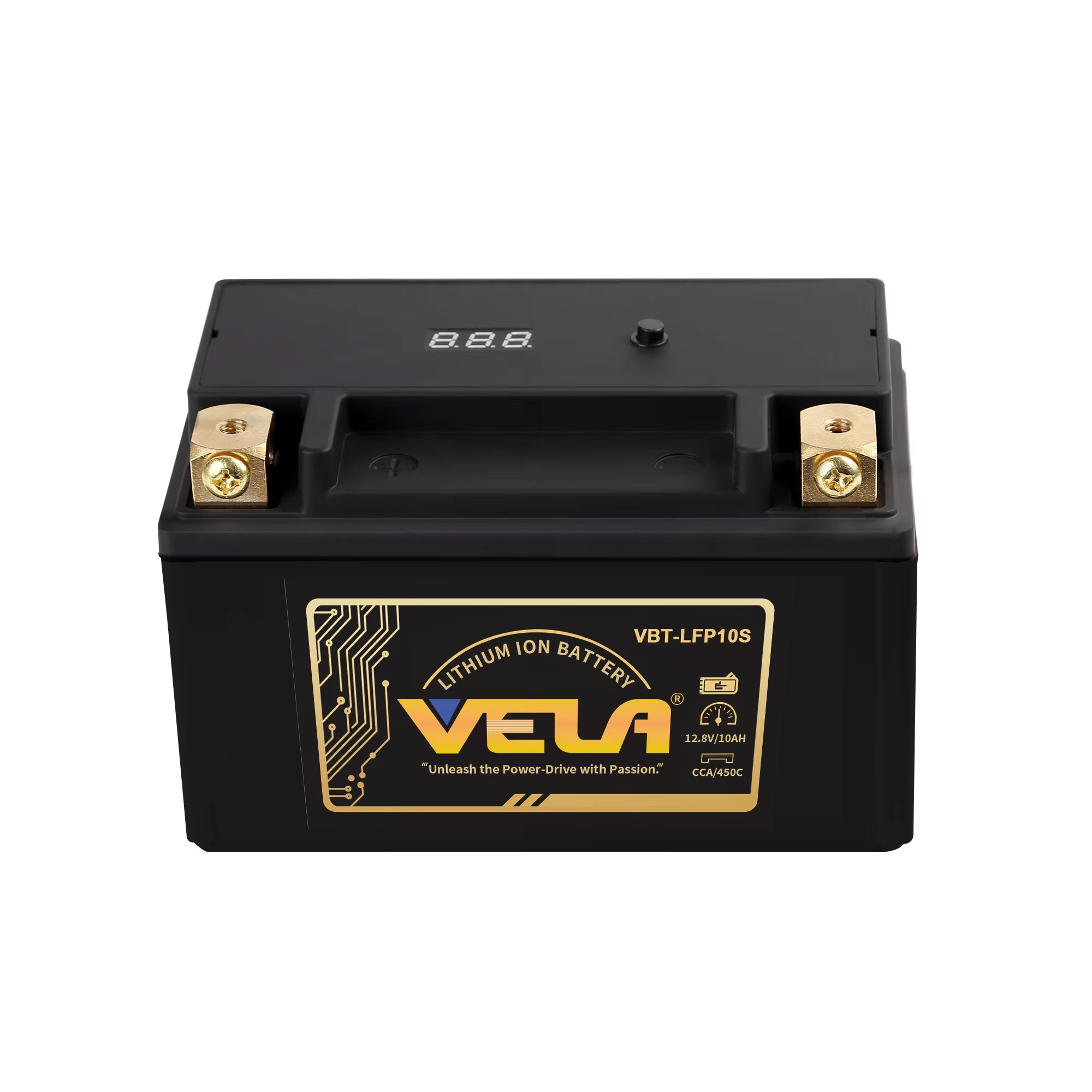 VL-LFP10S 12.8V 10AH Lithium-ion  Motorcycle Batteries for Electric Bike/Rolling Chair/Balance Bike Starting 2