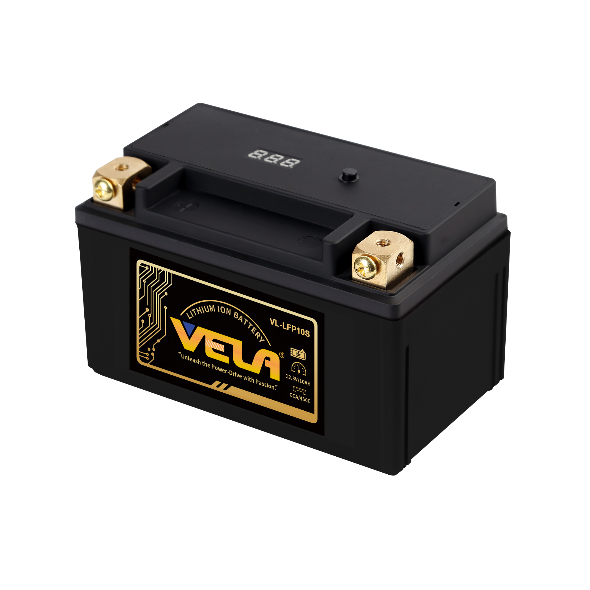 VL-LFP10S 12.8V 10AH Lithium-ion  Motorcycle Batteries for Electric Bike/Rolling Chair/Balance Bike Starting 1