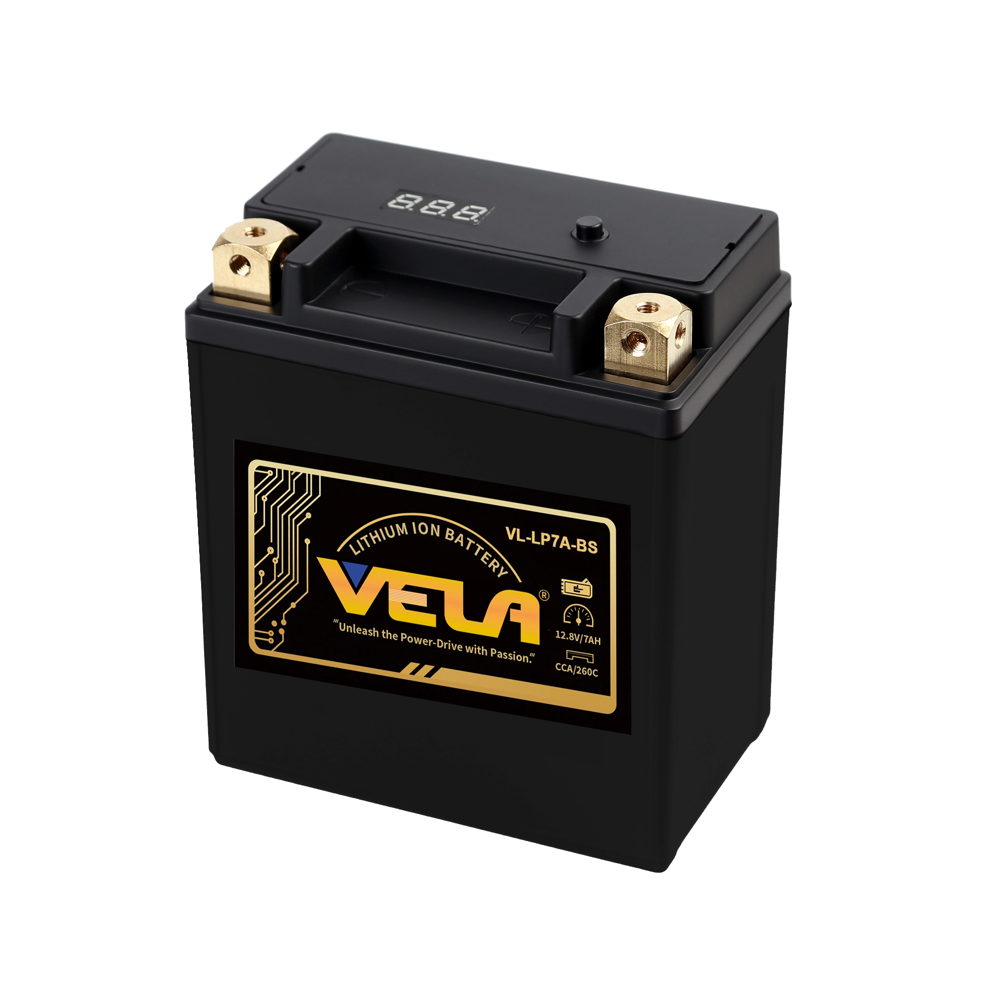 VL-LFP7A-BS 12.8V 7AH Lithium-ion  Motorcycle Batteries for Electric Bike/Rolling Chair/Balance Bike Starting 1