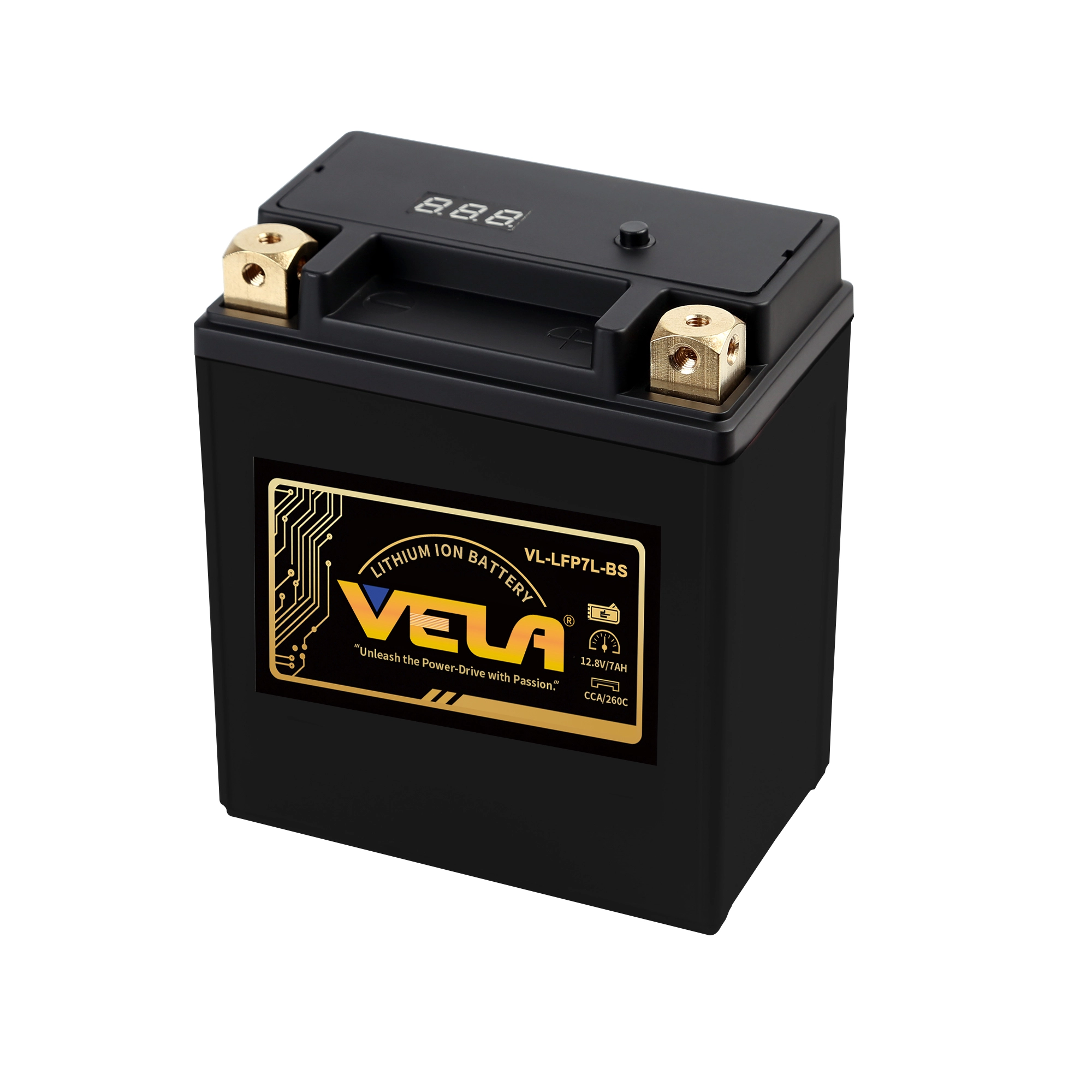 VL-LFP7L-BS 12.8V 7AH Lithium-ion  Motorcycle Batteries for Electric Bike/Rolling Chair/Balance Bike Starting 1