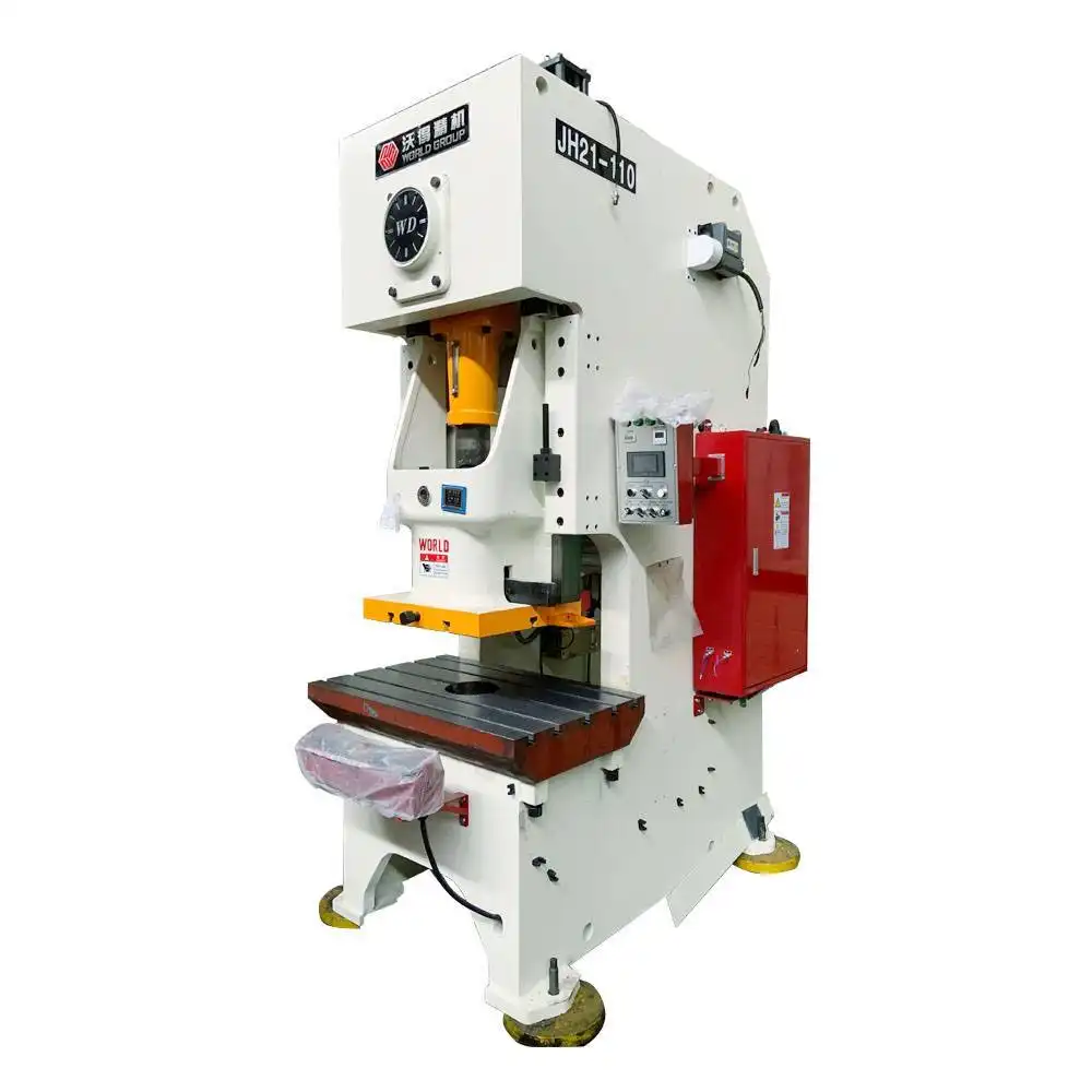 Máquina de estampado de metal automática con marco en C JH21-100 1