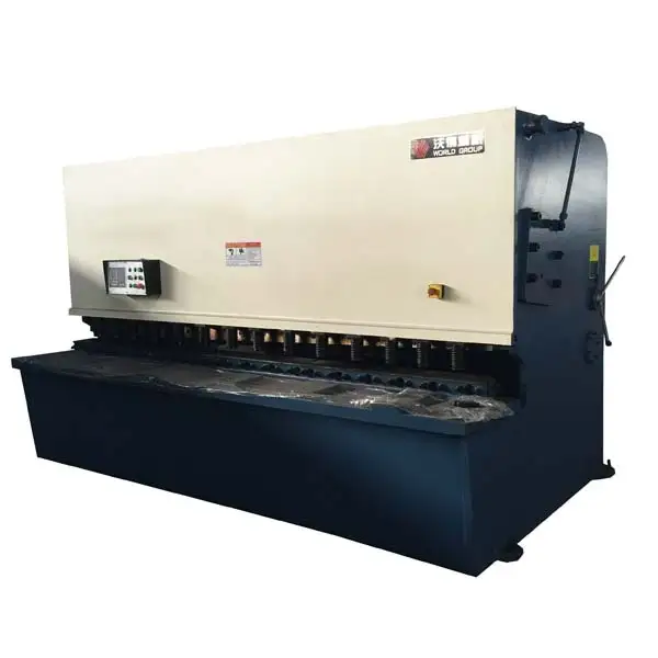 Máquina de corte hidráulica automática de placa de chapa de metal QC12Y-6X2500 6 mm 1