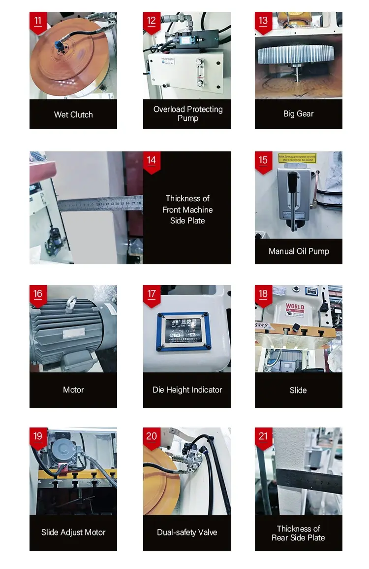 WORLD manufacturer of power press best factory price at discount 6