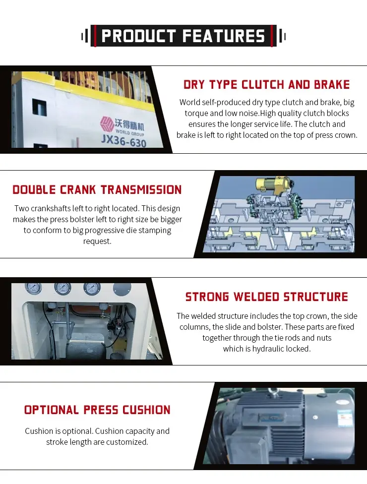 WORLD frame press machine Suppliers for customization 4