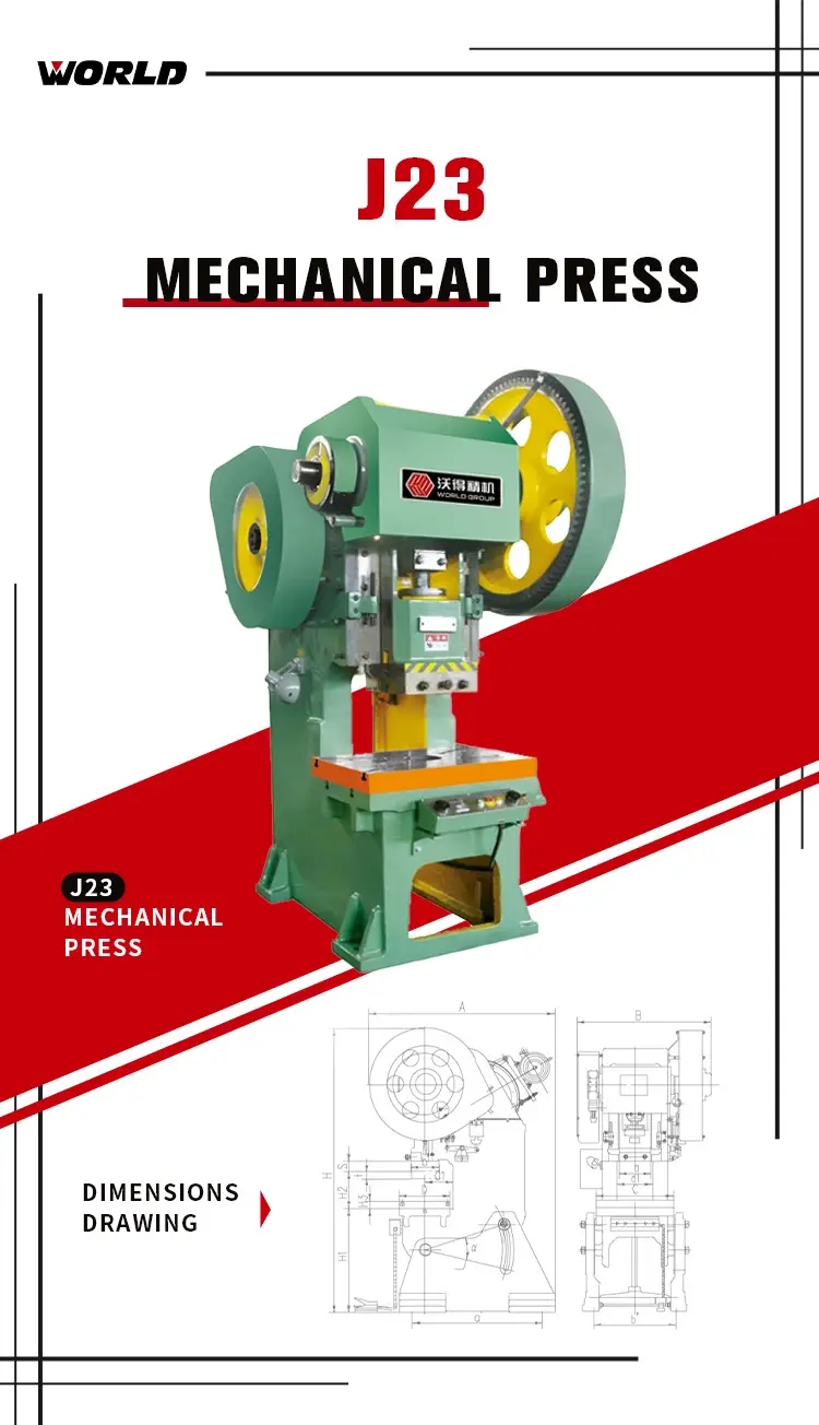 WORLD power press machine company easy operation8 2