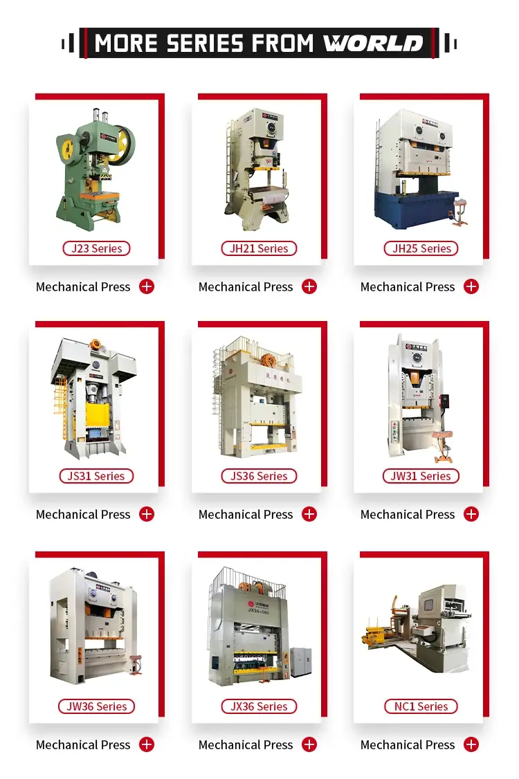 WORLD top-selling mechanical power press machine company 7