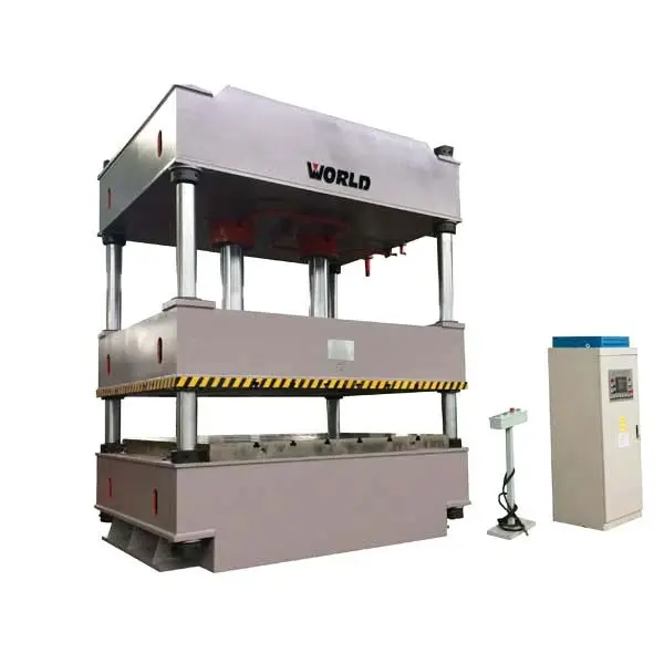 WORLD powered hydraulic press factory for Wheelbarrow Making 2