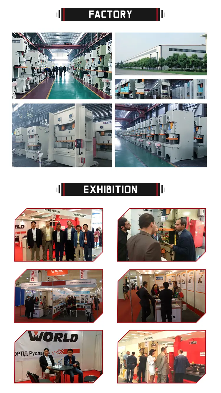 WORLD work instructions power press machine company competitive factory 9