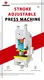 WORLD work instructions power press machine company competitive factory 3