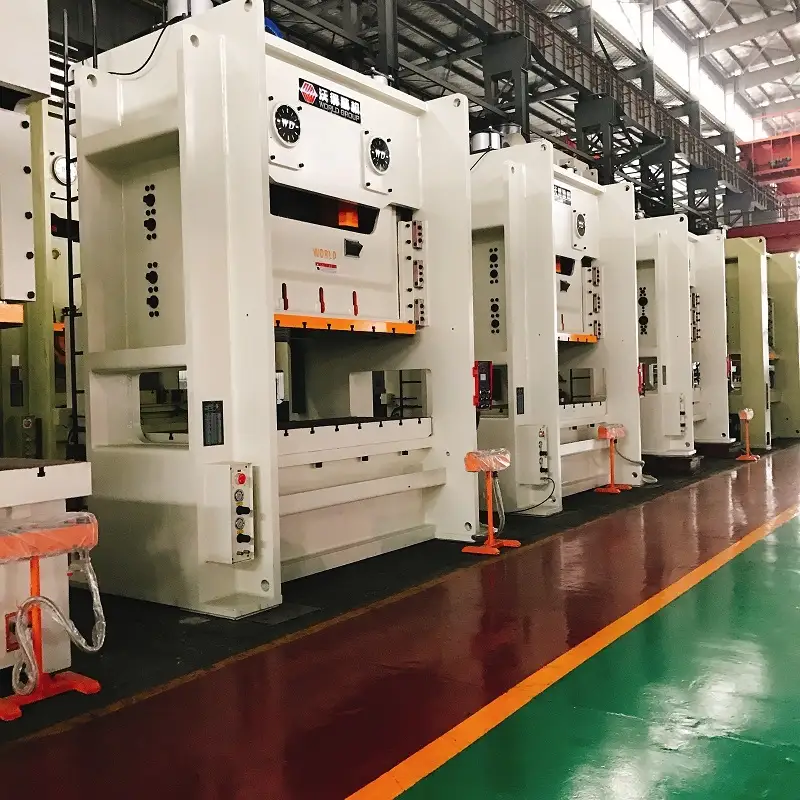 Máquina punzonadora automática JW36-160 toneladas para estante de hierro 1