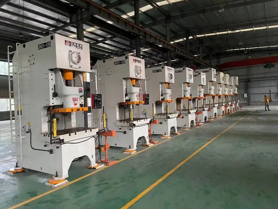 Punch Press with feeding JH21 power press machine pneumatic punching machine 1