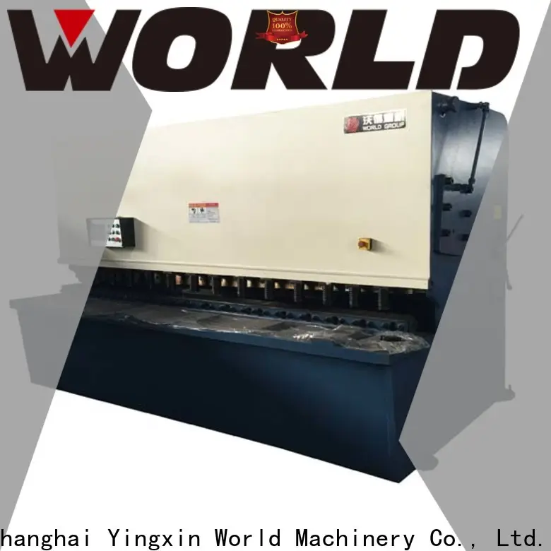 WORLD hydraulic plate shear factory 1