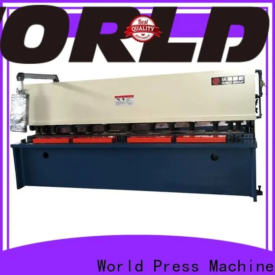 WORLD Best hydraulic plate shearing machine company from top factory 1