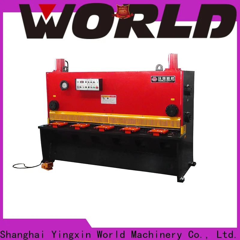 Latest hydraulic shearing machine working factory 1