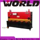 Latest hydraulic shearing machine working factory 1